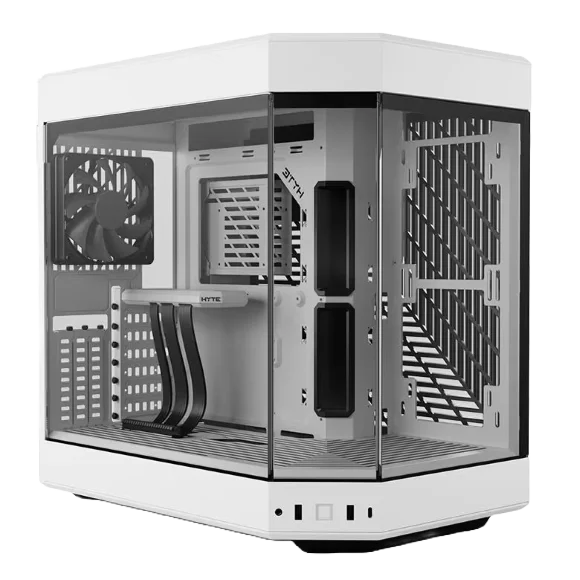 HYTE Y60 Dual Chamber Mid-Tower ATX Case – White