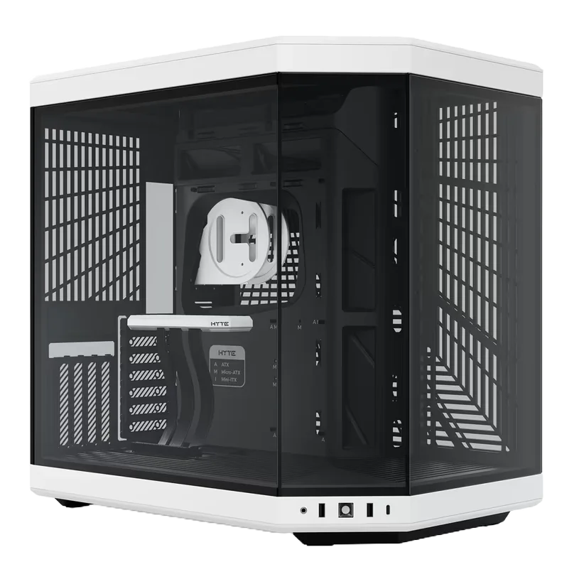 HYTE Y70 Modern Aesthetic Dual Chamber Mid-Tower ATX Case – Panda