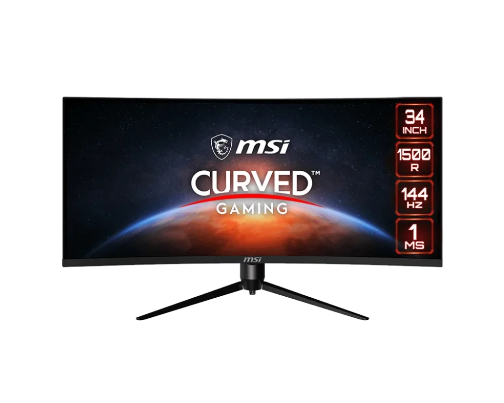 MSI Optix MAG342CQR 34″ UWQHD 144Hz VA Curved Monitor