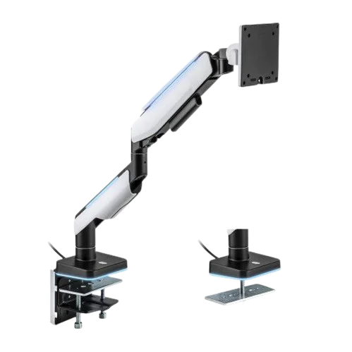 MXG HMA-12R Heavy Duty RGB Single Monitor Arm