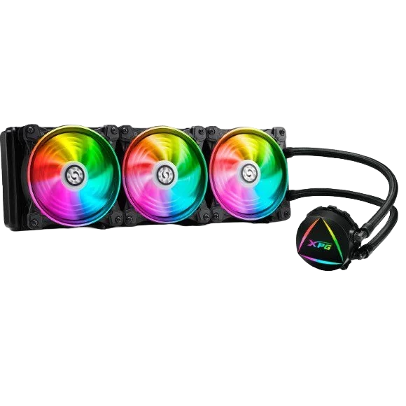 XPG LEVANTE – X360 ARGB CPU Liquid Cooler – Black