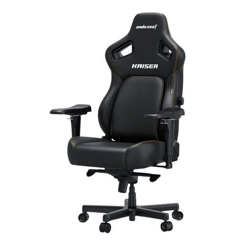 Anda Seat Kaiser 4 L Leather Gaming Chair – Black