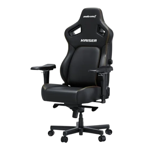Anda Seat Kaiser 4 XL Leather Gaming Chair – Black