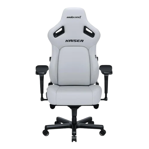 Anda Seat Kaiser 4 XL Leather Gaming Chair – White