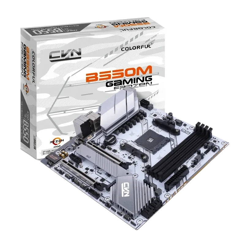 Colorful CVN B550M Gaming Frozen V14 AM4 Motherboard